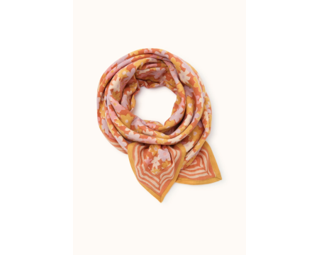 Big foulard Latika Paquerette Orange APACHES
