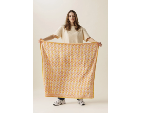 Big foulard Latika Paquerette Orange APACHES