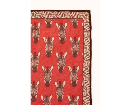 Big foulard Dupatta Zebre Fiesta APACHES