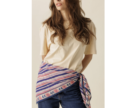 Big foulard Futa True Blue APACHES