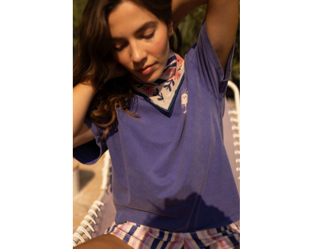 Small foulard Futa True Blue APACHES