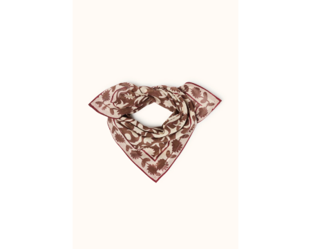 Small foulard Wesun Chocolat APACHES