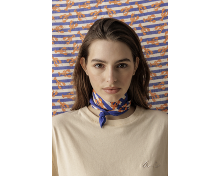 Small foulard Sebastien Orange APACHES