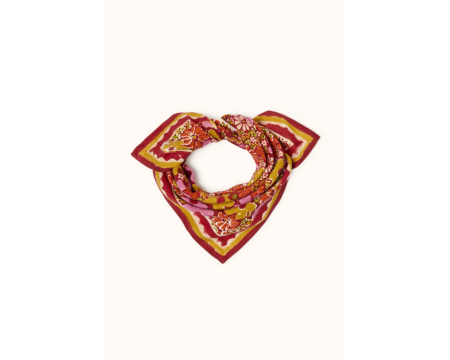 Small foulard Janie Dahlia APACHES