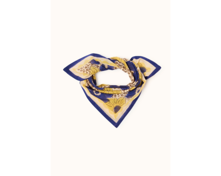 Small foulard Zinnia Mango APACHES