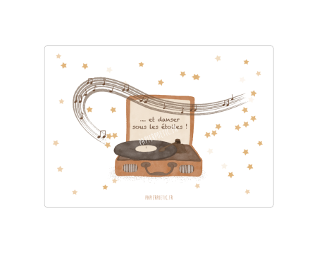 Carte Ambiance d'été PAPIER POETIC