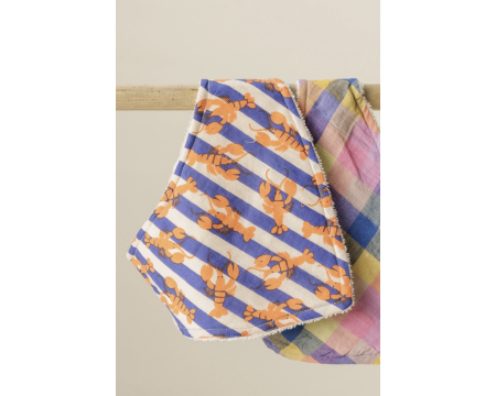 Bavoir en pointe Bami Sebastien Orange APACHES