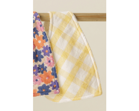 Bavoir en pointe Bami Picnic APACHES