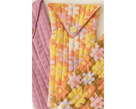 Pochette enveloppe Sunny Paquerette Orange APACHES