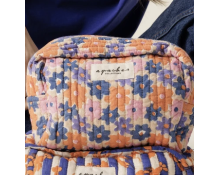 Small trousse Gaya Paquerette Macadamia APACHES