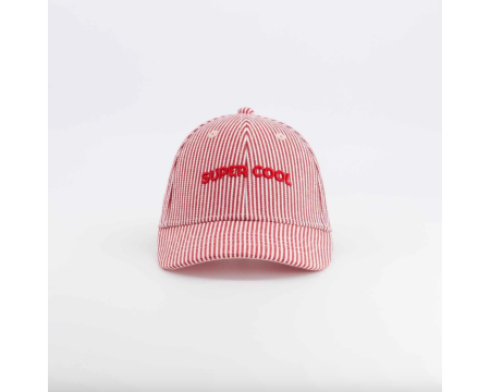Casquette Super cool rouge CHAMAYE