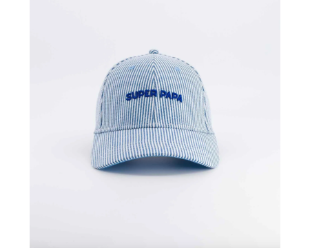 Casquette Super Papa bleu CHAMAYE