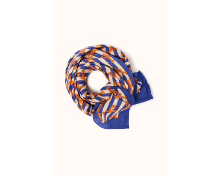 Big foulard Latika Sebastien Orange APACHES
