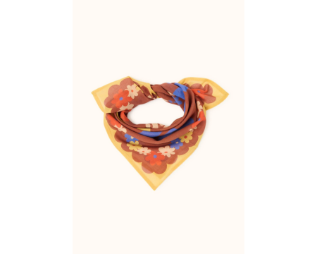 Small Foulard Mamavida Mom Sierra en voile de coton APACHES