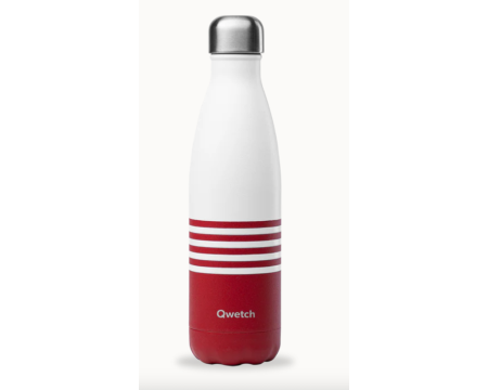 Bouteille isotherme 500 ml - Marinière Rouge