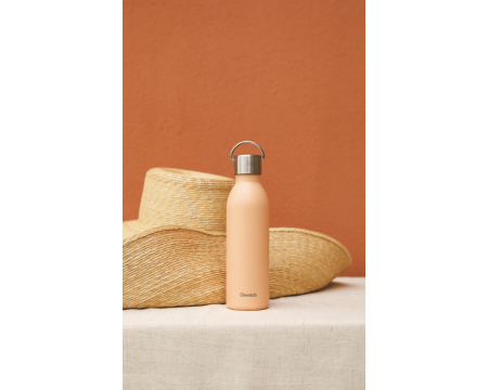 Bouteille isotherme ACTIVE - 600 mL - Matt Abricot