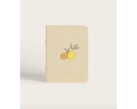 Carnet de poche Citronnade