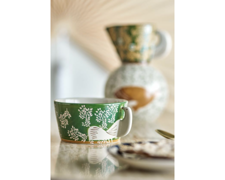 Bol Hezha en grès - Vert BLOOMINGVILLE