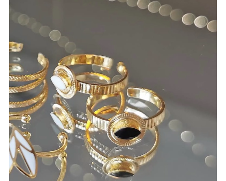 Bague ajustable Bordeau