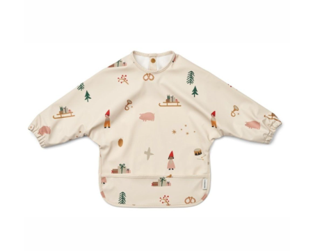 Bavoir intégral imperméable Merle - Holiday/Sandy mix - LIEWOOD