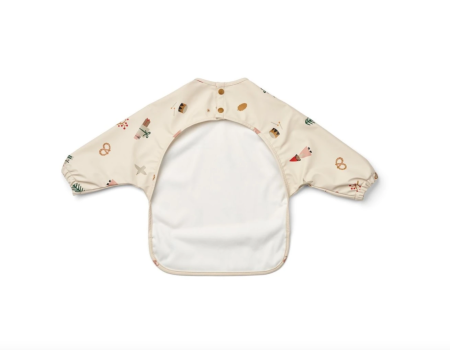 Bavoir intégral imperméable Merle - Holiday/Sandy mix - LIEWOOD