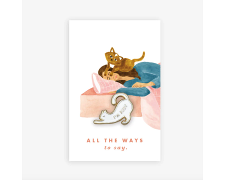 Pin's - Busy cat ALL THE WAYS TO SAY