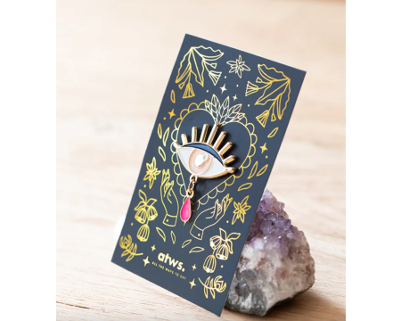 Pin's - Teardrop eye ALL THE WAYS TO SAY
