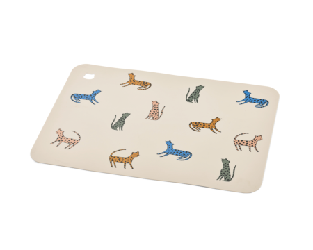 Set de table en silicone Jude - Leopard Multi Mix - LIEWOOD