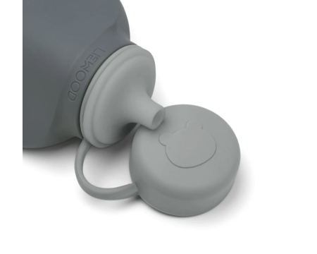 Gourde SILVIA en silicone - Blue mix (foncé) - LIEWOOD