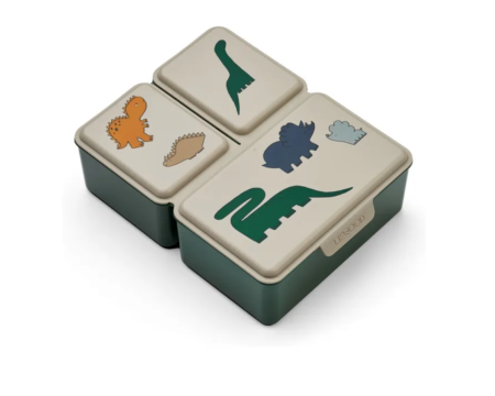 Driss Lunch Box - Dinosaurs/mist - LIEWOOD