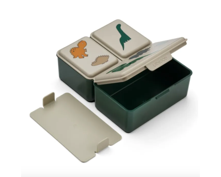 Driss Lunch Box - Dinosaurs/mist - LIEWOOD