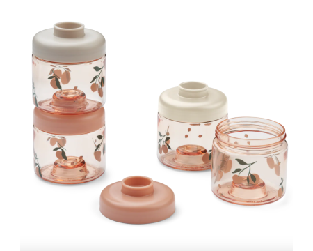 Boîtes alimentaires pour bébés Dominique - Peach Sea Shell - LIEWOOD