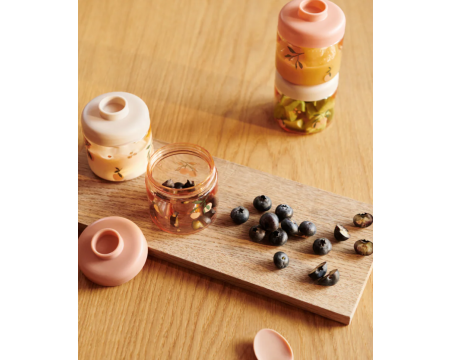 Boîtes alimentaires pour bébés Dominique - Peach Sea Shell - LIEWOOD