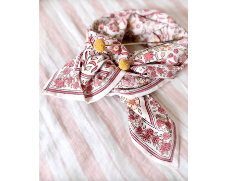 Small foulard Delhi Blé SO FAMILY