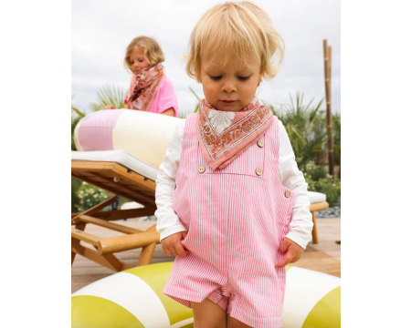 Small foulard Delhi Blush SO FAMILY