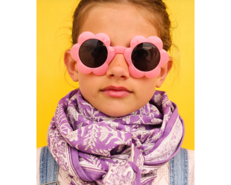 Big foulard Calcutta Violet SO FAMILY