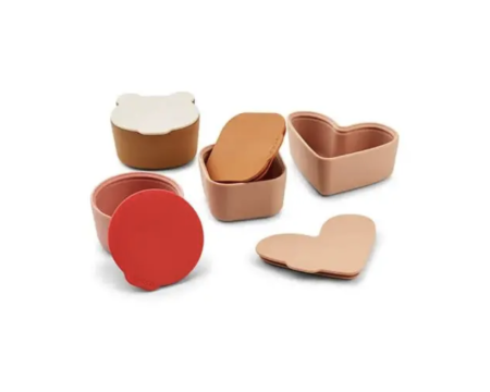 Snack Box (lot de 4) - Rose Multi mix - LIEWOOD