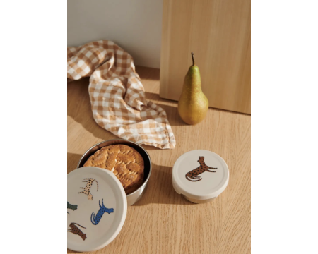 Snack box set - Leopard multi mix - LIEWOOD