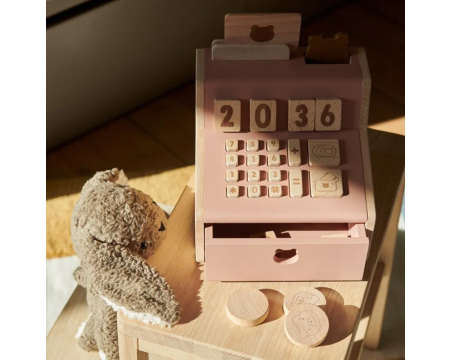 Caisse enregistreuse en bois Buck - Pale Tuscany - LIEWOOD