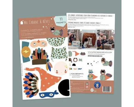 Jeu magnétique "La Mini Fabrikarnaval" - MA CABANE A REVES