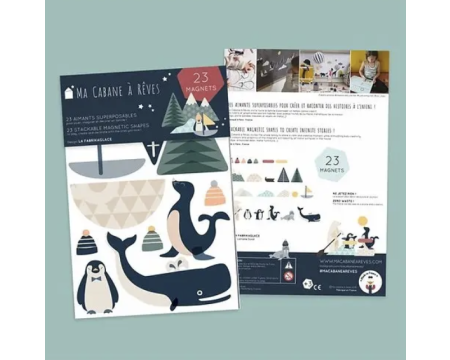 Jeu magnétique "La Fabrikaglace" - MA CABANE A REVES