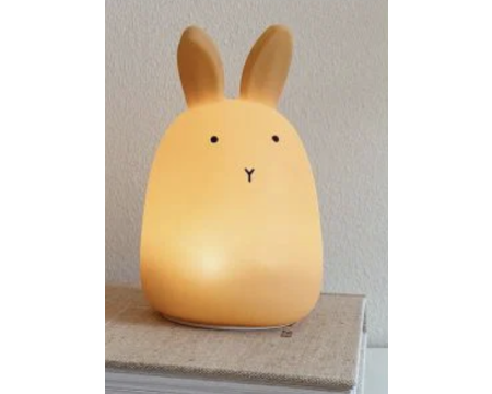 Veilleuse Winston lapin LIEWOOD golden caramel