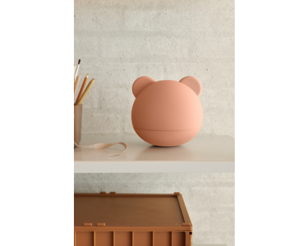 Veilleuse en silicone Mr BEAR - Rose Tuscany - LIEWOOD