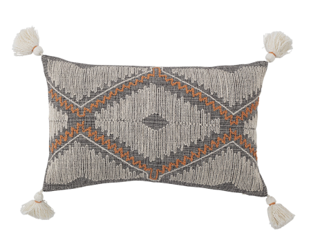 Coussin avec housse en coton - modèle BALZER - BLOOMINGVILLE