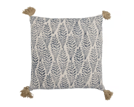 Coussin avec housse en coton - modèle FARIDA - BLOOMINGVILLE