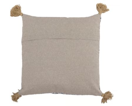 Coussin avec housse en coton - modèle FARIDA - BLOOMINGVILLE
