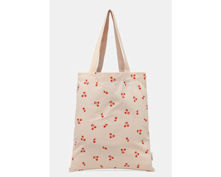 Tote Bag format A4 -Cherries/Apple Blossom - LIEWOOD
