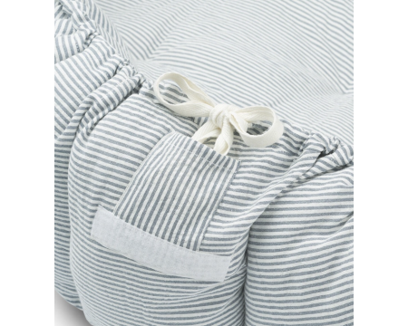 OLA BABY NEST - Strippe Blue - LIEWOOD