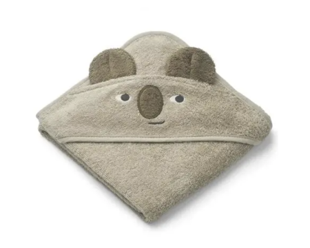 Serviette bébé à capuche - Koala Mist - LIEWOOD