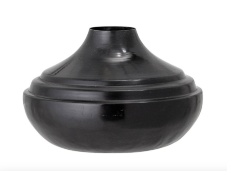 Vase MARI noir en métal - BLOOMINGVIILLE